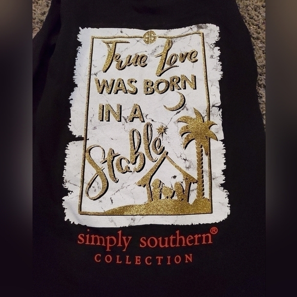 SIMPLY Sothern Christian Christmas Shirt - Picture 1 of 8